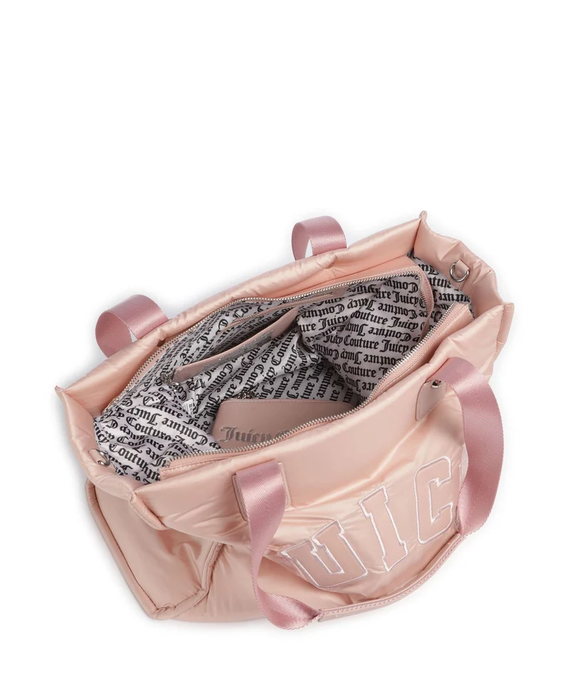 Juicy Couture Iris Duve L Bolsa shopping pink champagne