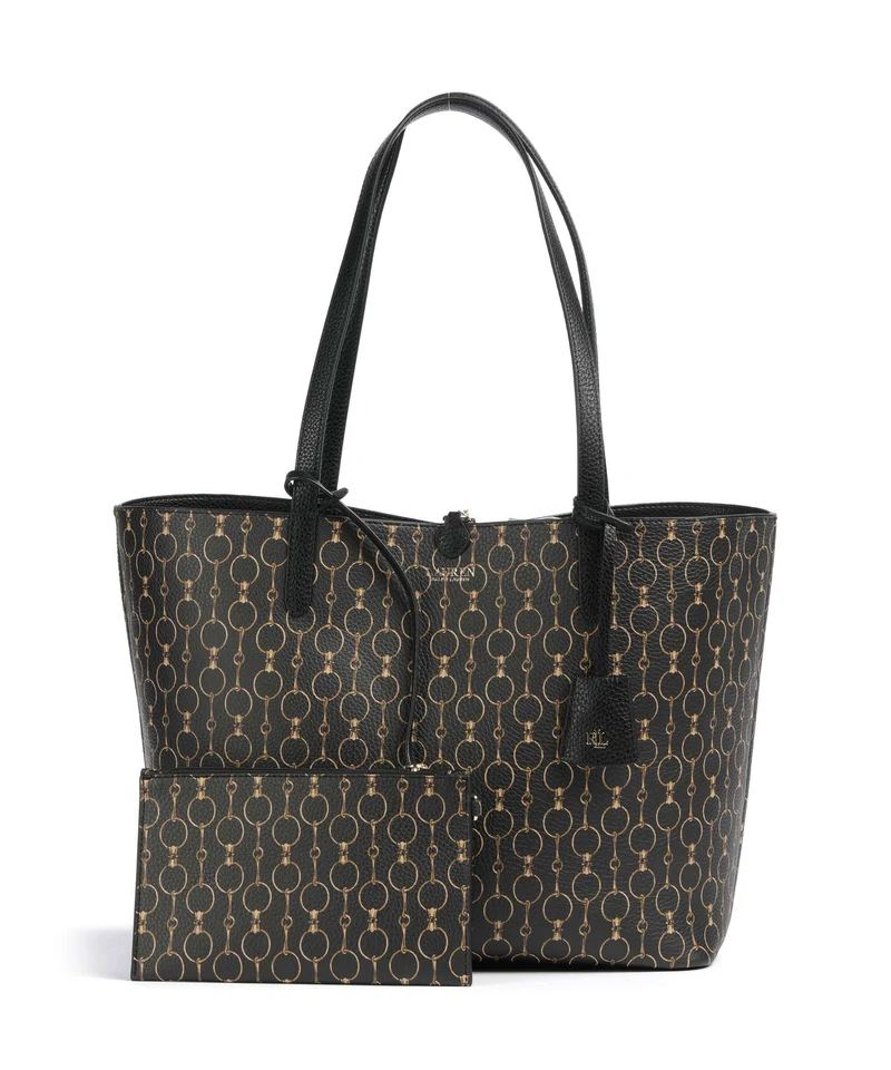 Lauren Ralph Lauren Medium Bolsa shopping stratford links print/black