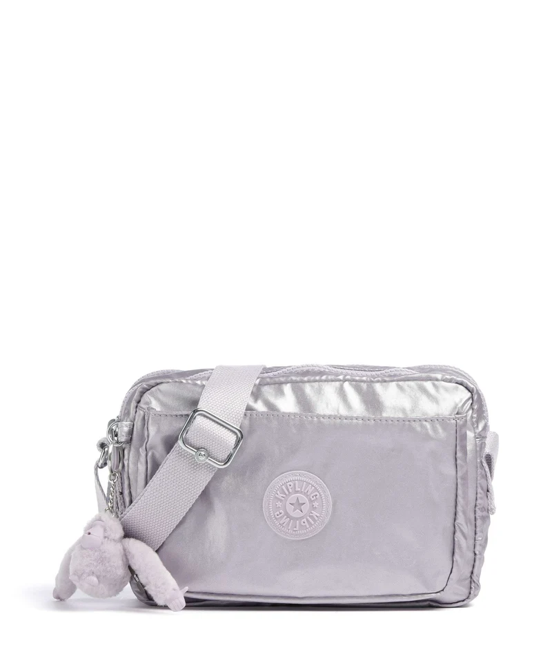 Kipling Basic Abanu M Bandolera lilac moon/metallic