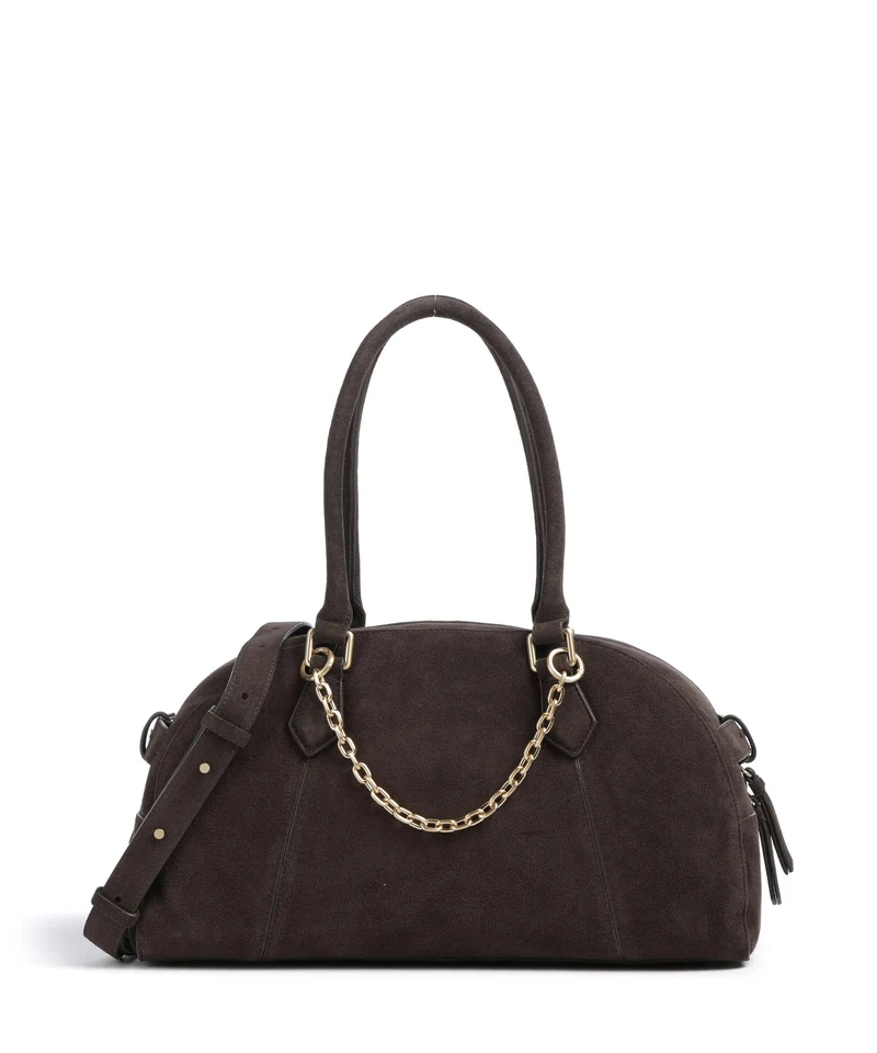 Les Visionnaires Odette Cozy Chain Bolso de mano dark brown
