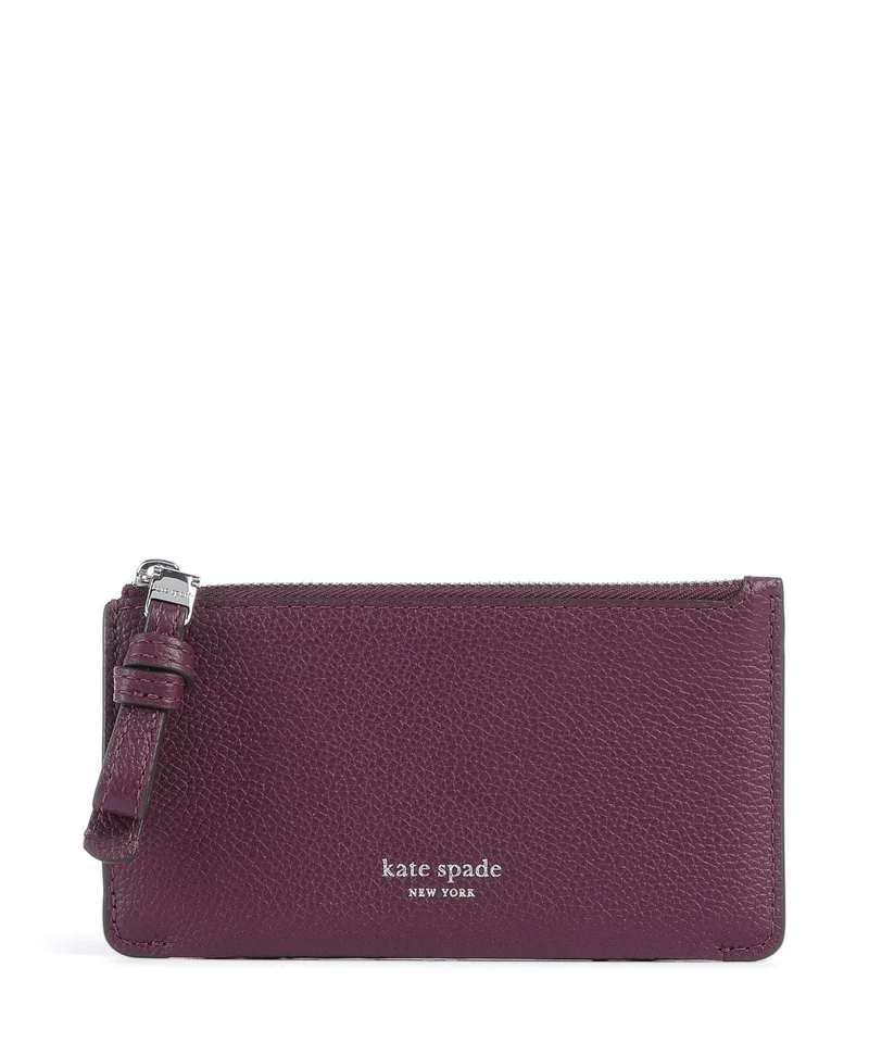 Kate Spade New York Loop Tarjetero purple agate
