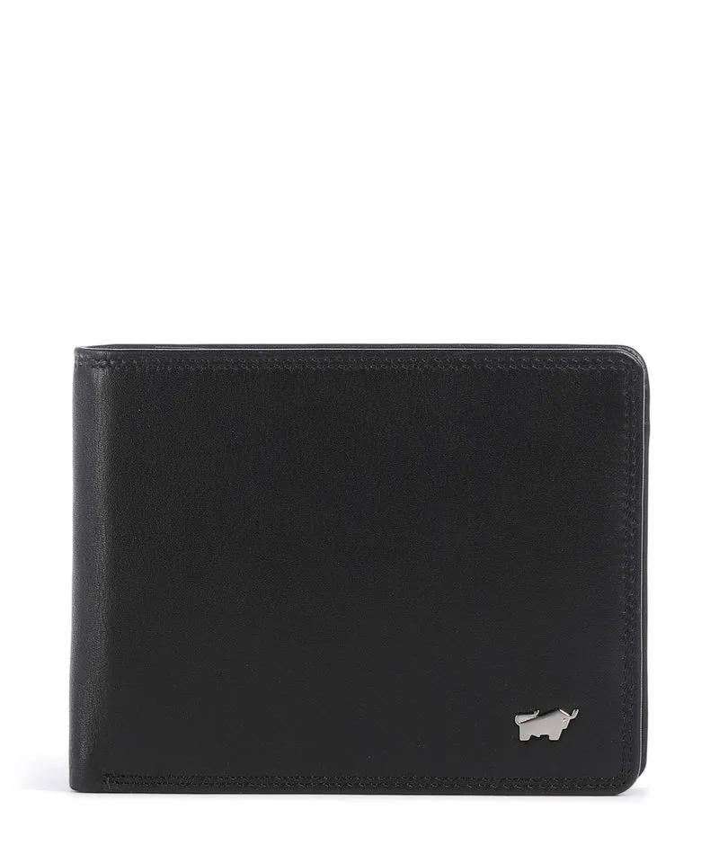 Braun Büffel Golf Monedero schwarz
