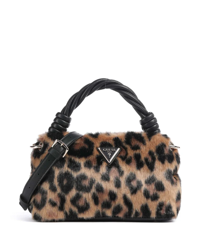 Guess Shaida Bolso de mano leopard