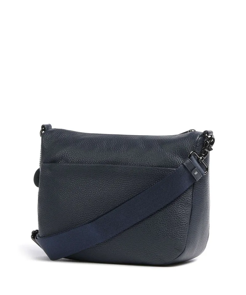 Mandarina Duck Mellow Leather Bandolera dress blue