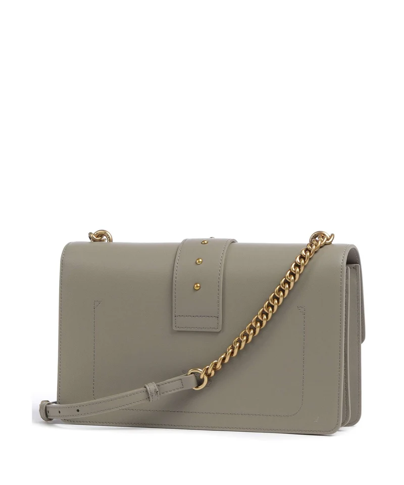 Pinko Love One Classic Bandolera noce/antique gold