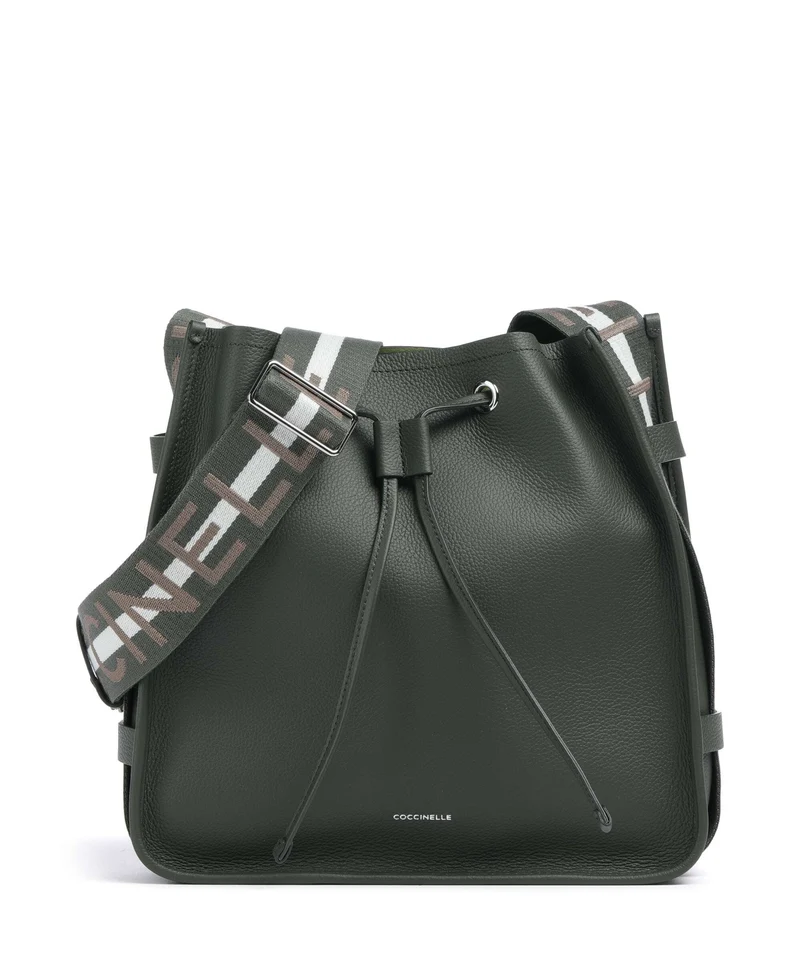 Coccinelle Raquel Bucket bolso de mano alga/guacamole