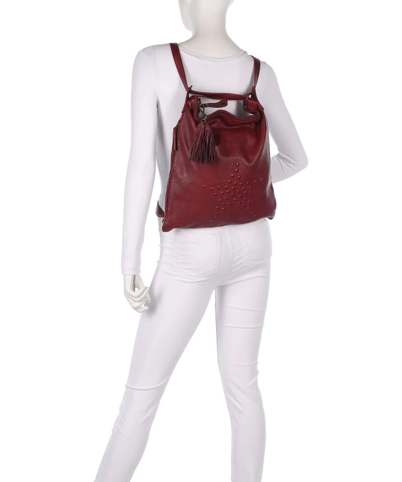 Taschendieb Wien Sternbergstrasse 4 Bolso mochila red burgundy