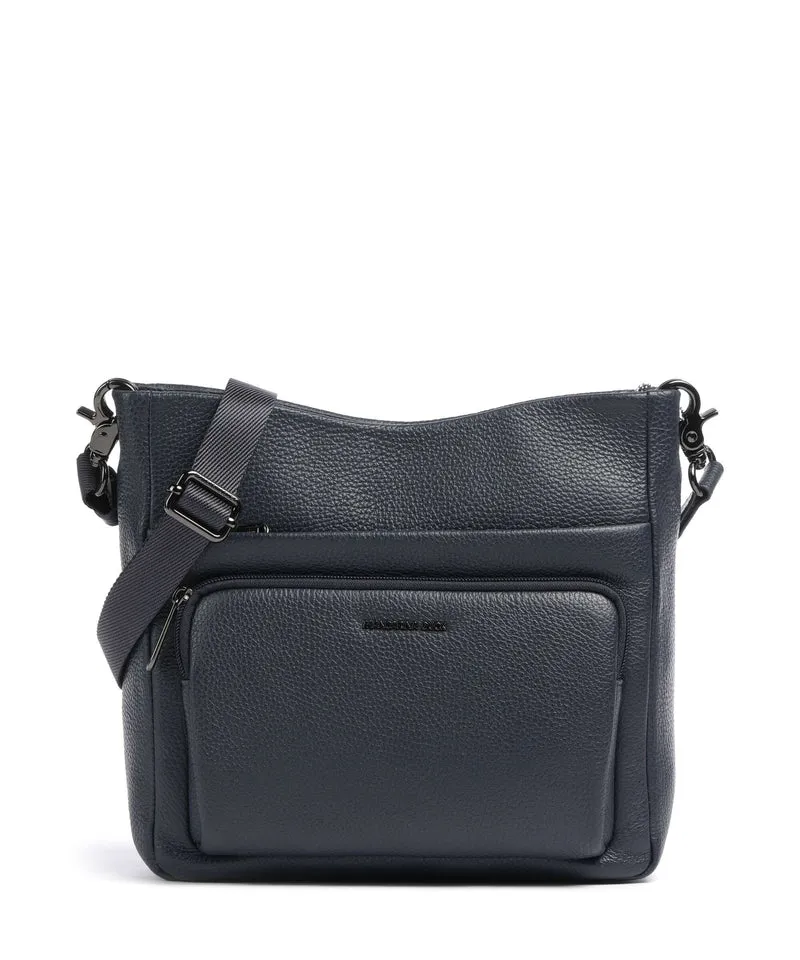 Mandarina Duck Mellow Leather Bandolera dress blue