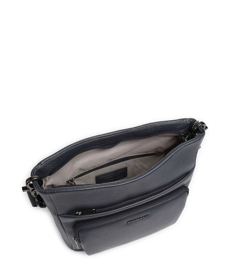 Mandarina Duck Mellow Leather Bandolera dress blue