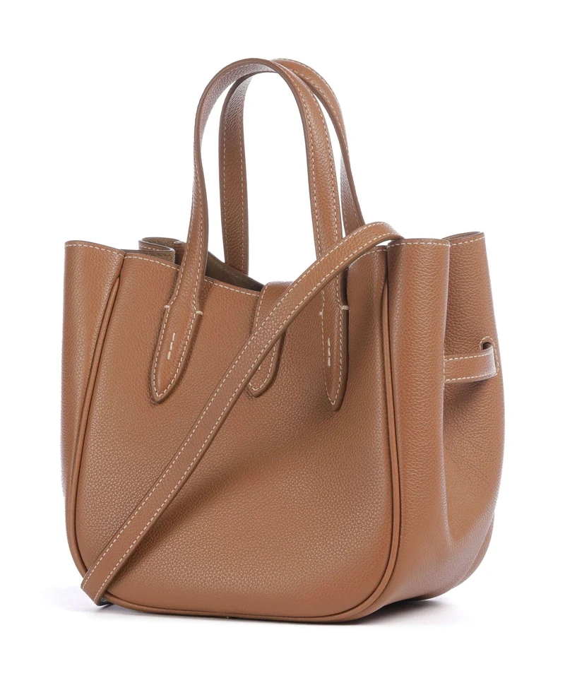 Polo Ralph Lauren ID Collection Small Bolso de mano toffee