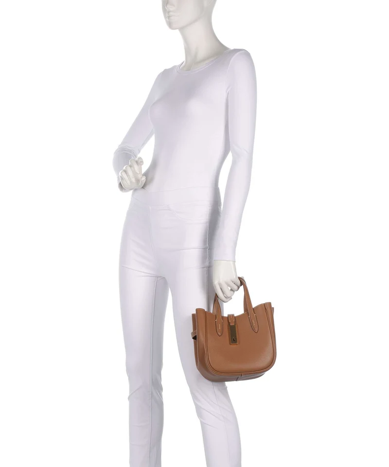 Polo Ralph Lauren ID Collection Small Bolso de mano toffee