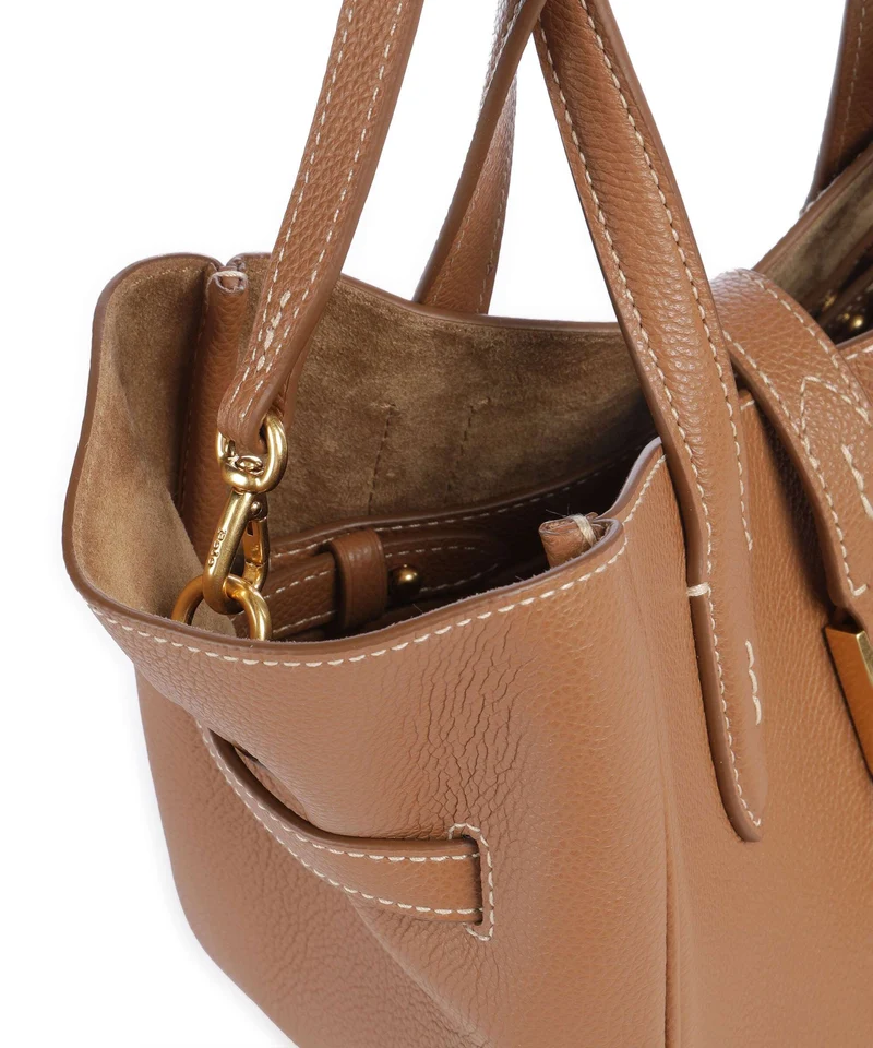 Polo Ralph Lauren ID Collection Small Bolso de mano toffee