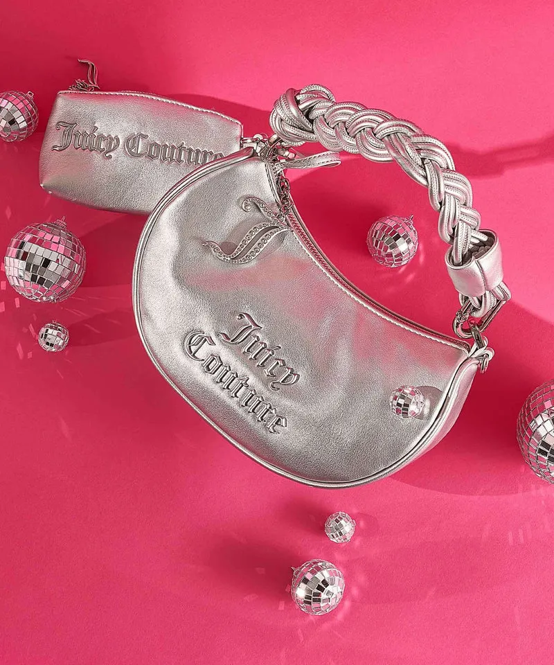 Juicy Couture Blossom Twist S Bolso de hombro silver