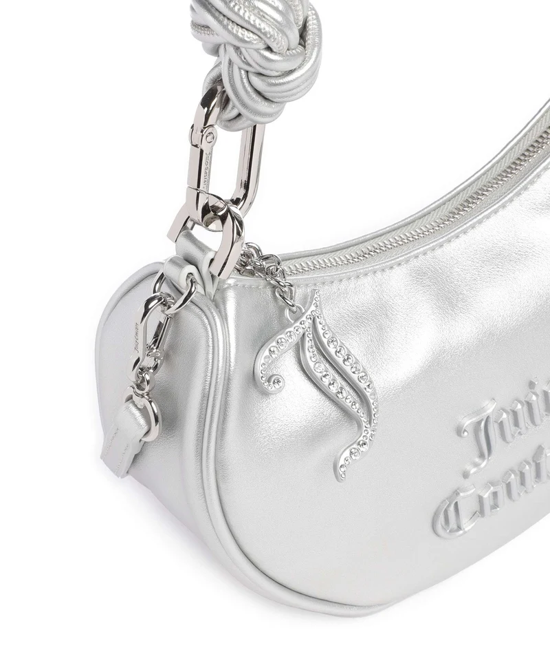 Juicy Couture Blossom Twist S Bolso de hombro silver