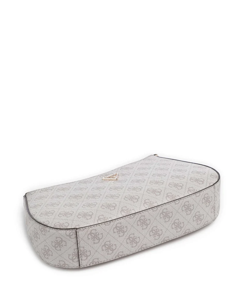 Guess Noelle Bolso de hombro dark taupe logo