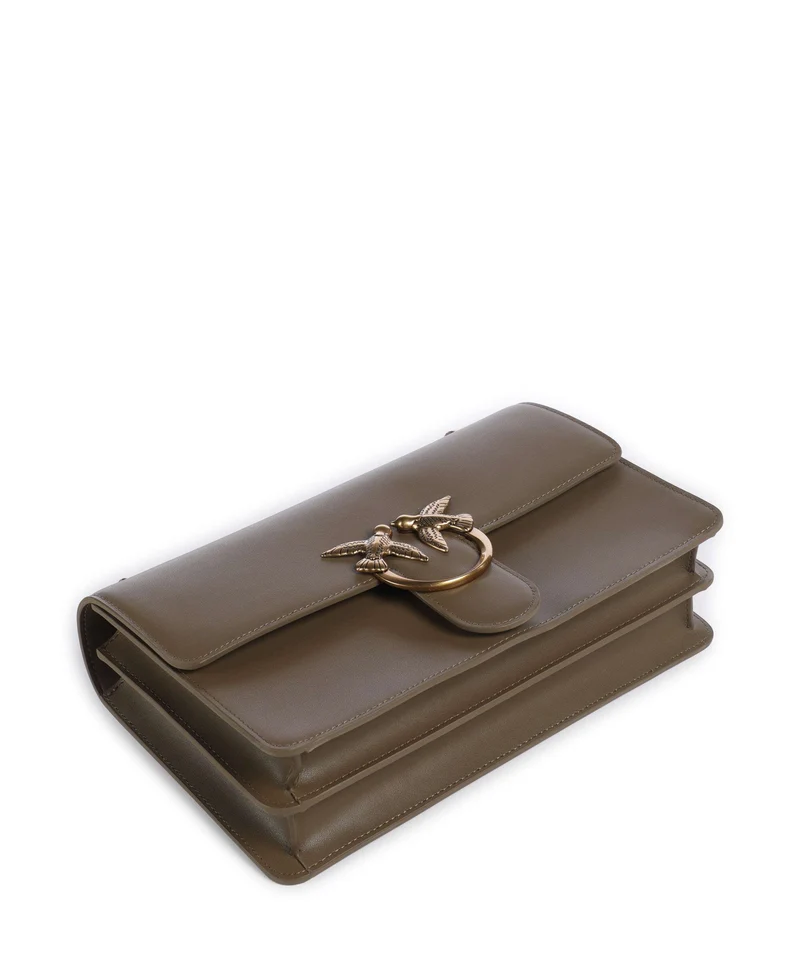 Pinko Love One Classic Bolso de hombro scricciolo/antique gold