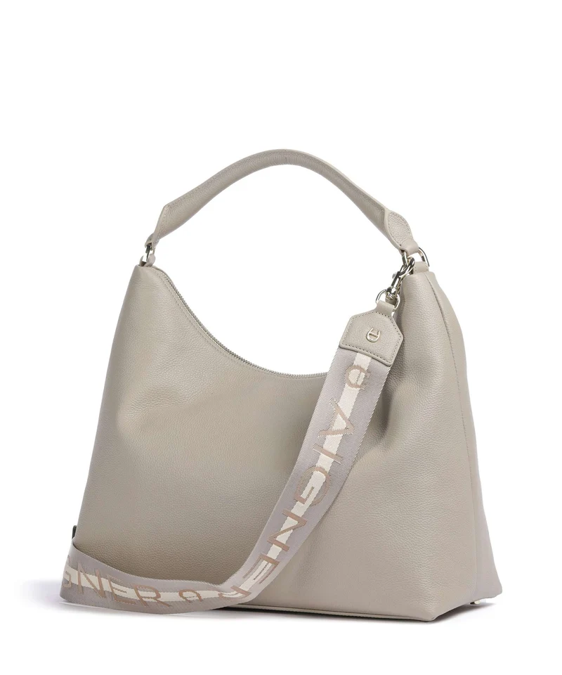 Aigner Zita M Bolso de hobo alpaca beige