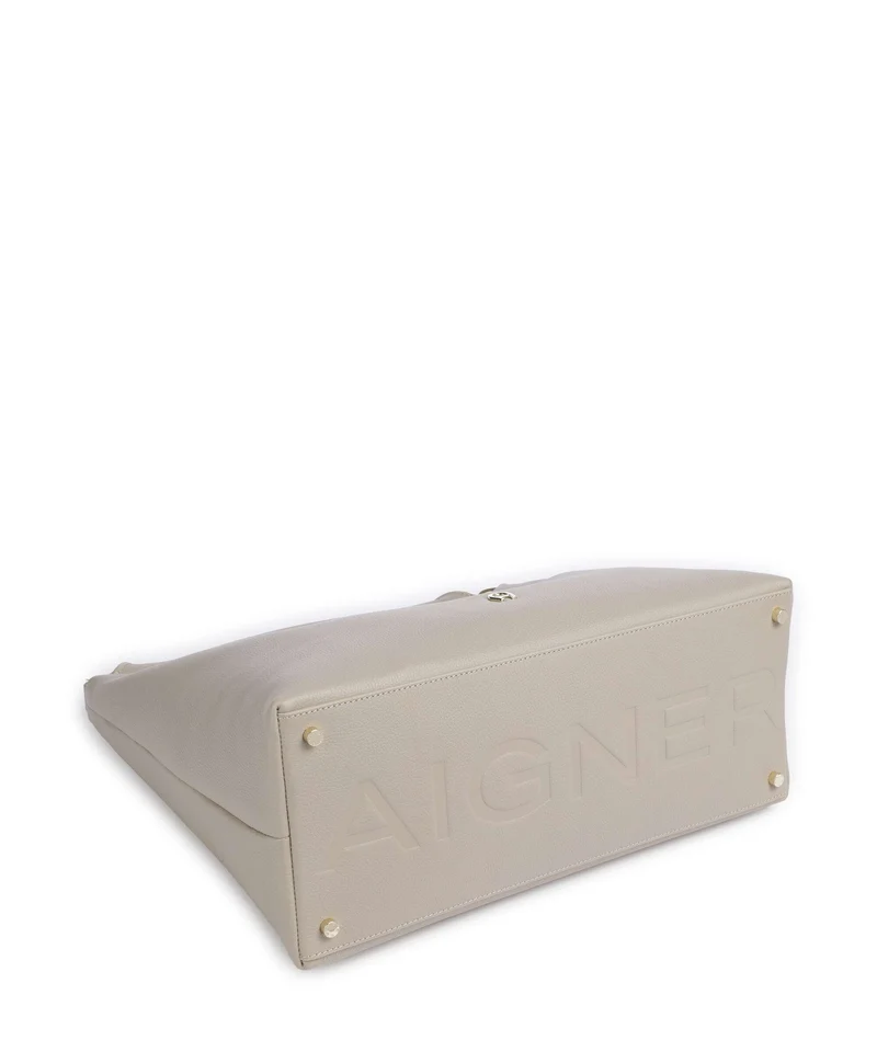 Aigner Zita M Bolso de hobo alpaca beige