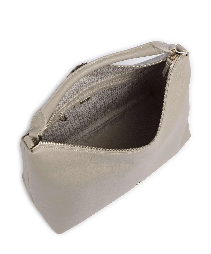 Aigner Zita M Bolso de hobo alpaca beige
