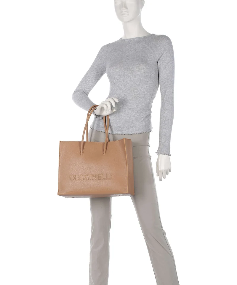 Coccinelle Myrtha Maxi Logo Bolsa shopping skin