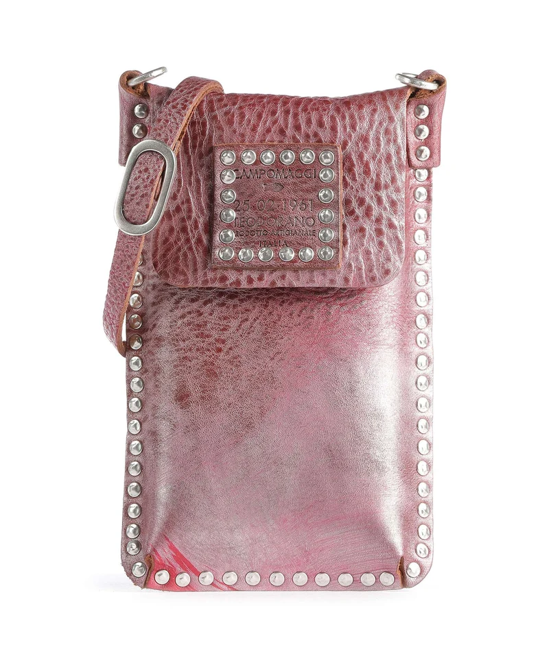 Campomaggi Bolsa para móvil rubino