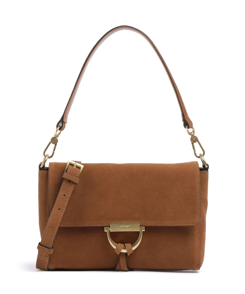 Abro Suede Temi Bolso de hombro cuoio