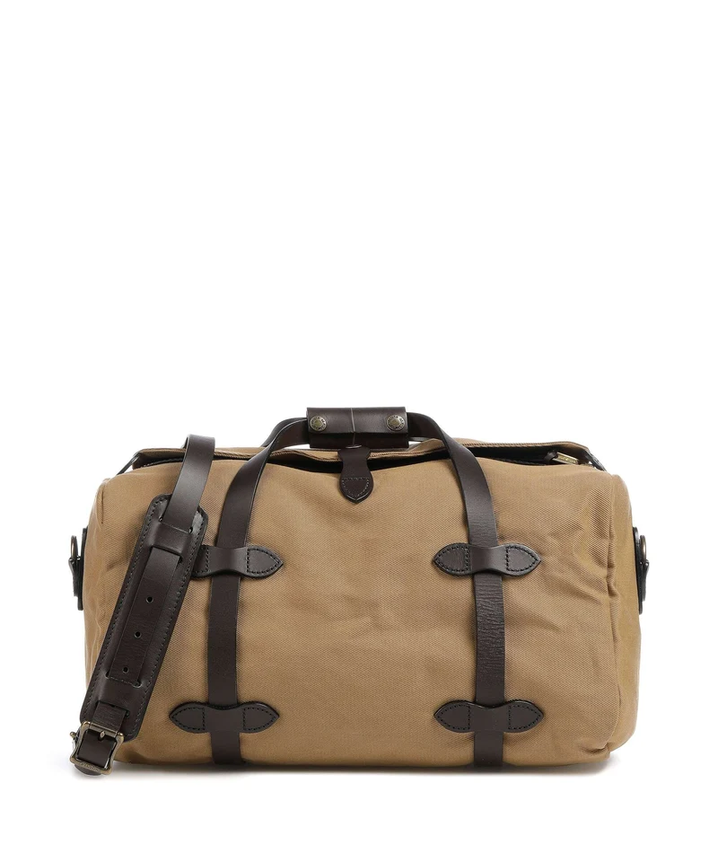 Filson Rugged Twill Small Bolsa de fin de semana tan