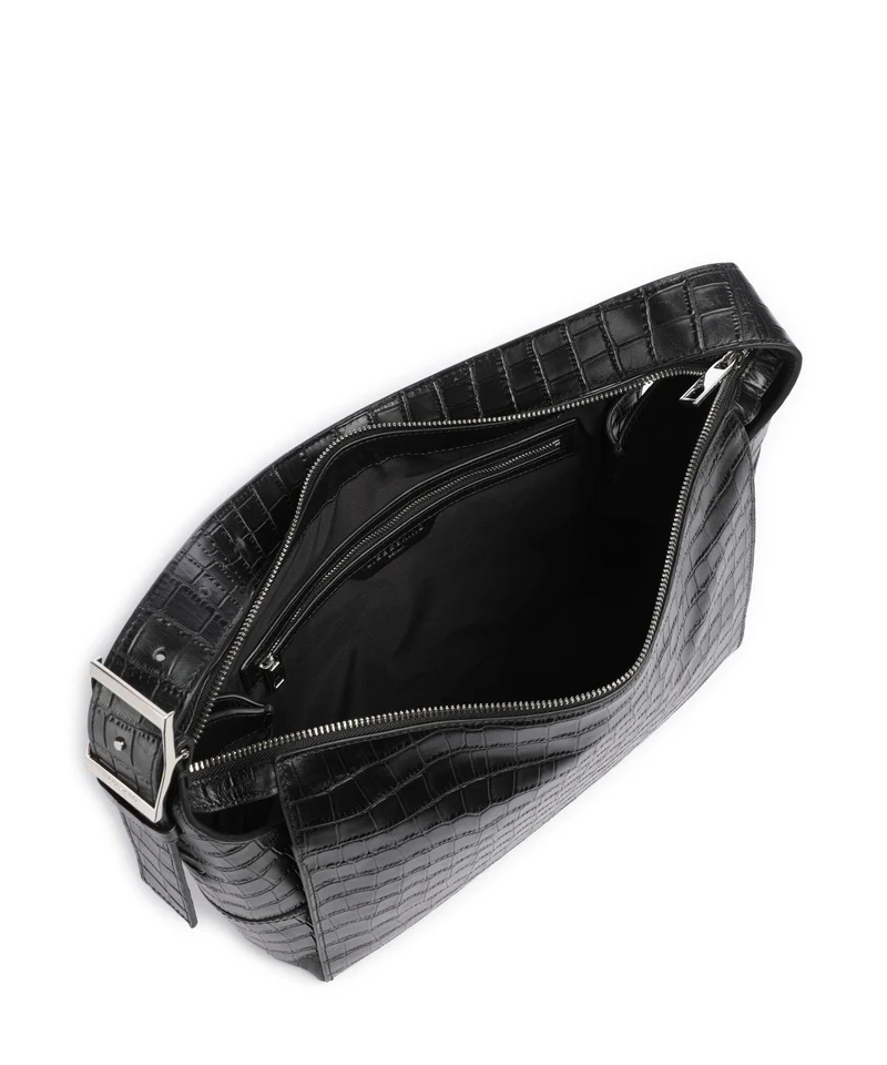 Liebeskind Lou 2 New Croco M Bolso de hobo black