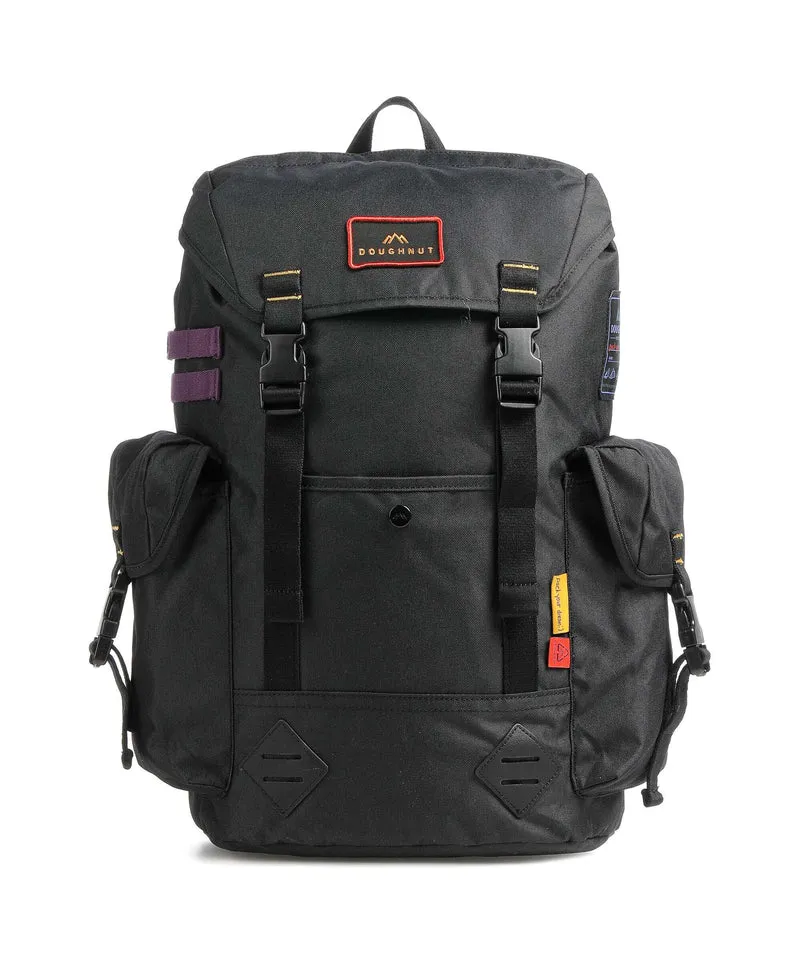 Doughnut Happy Camper Grounder Mochila de senderismo black