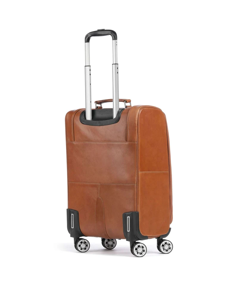 The Chesterfield Brand Keylago Maleta con 4 ruedas cognac