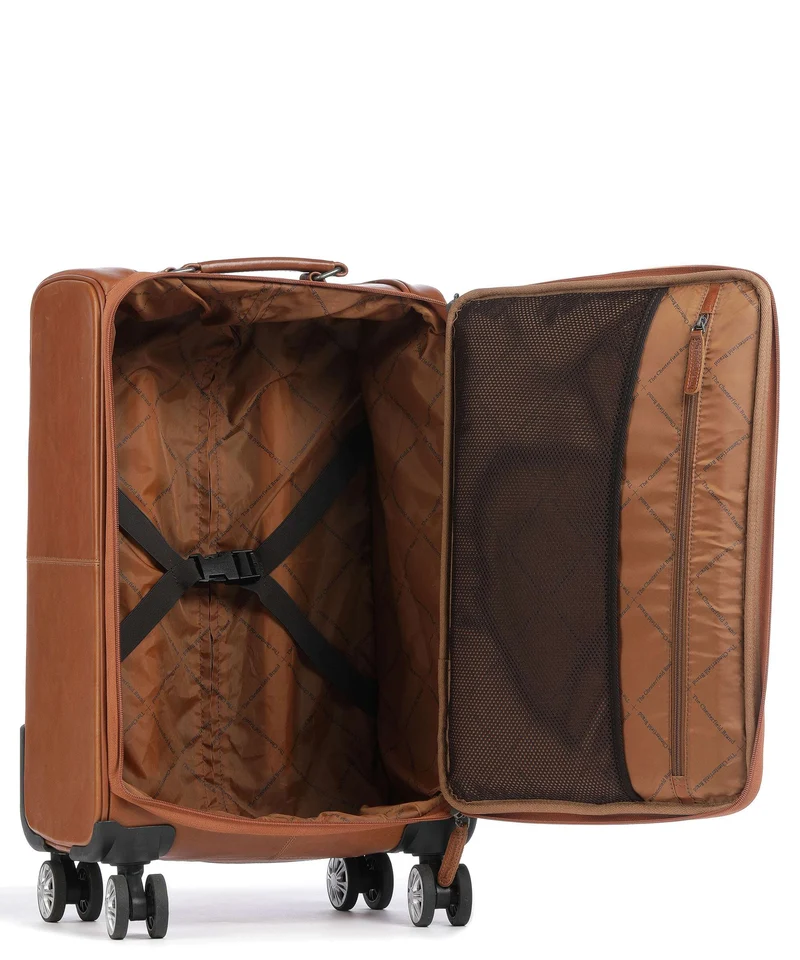 The Chesterfield Brand Keylago Maleta con 4 ruedas cognac