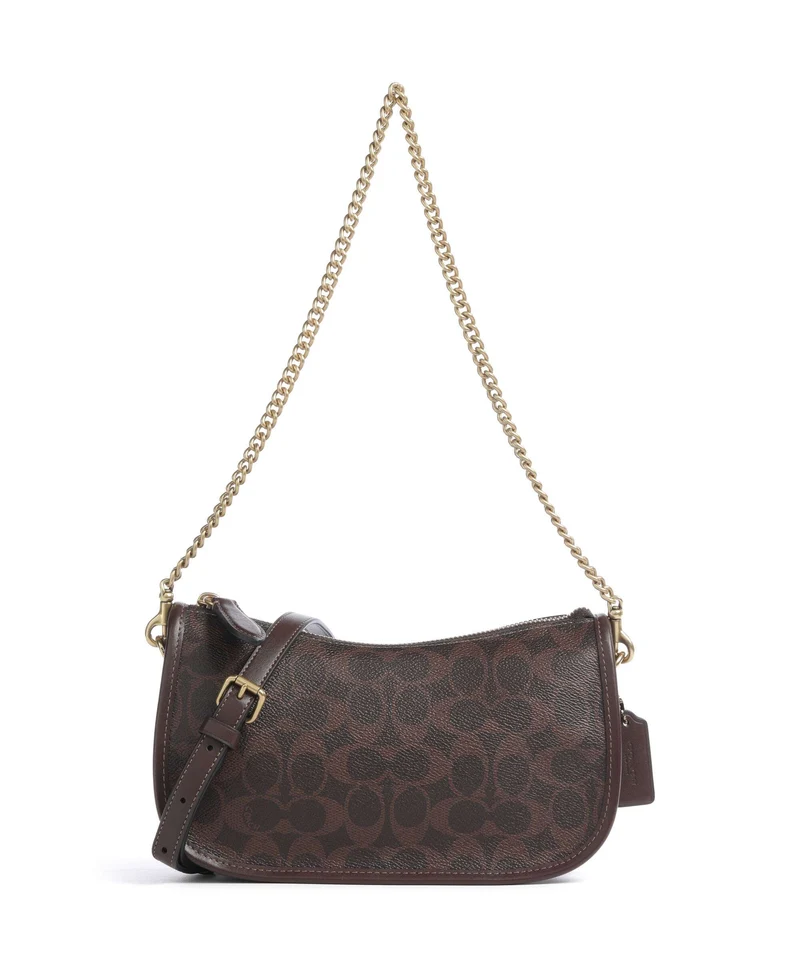 Coach Waverly Signature Bolso de hombro maple