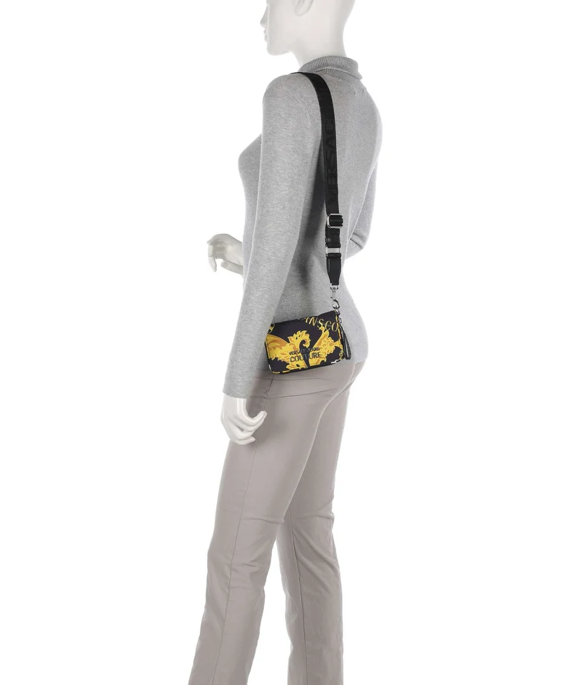Versace Jeans Couture Sporty Logo Monedero black/gold
