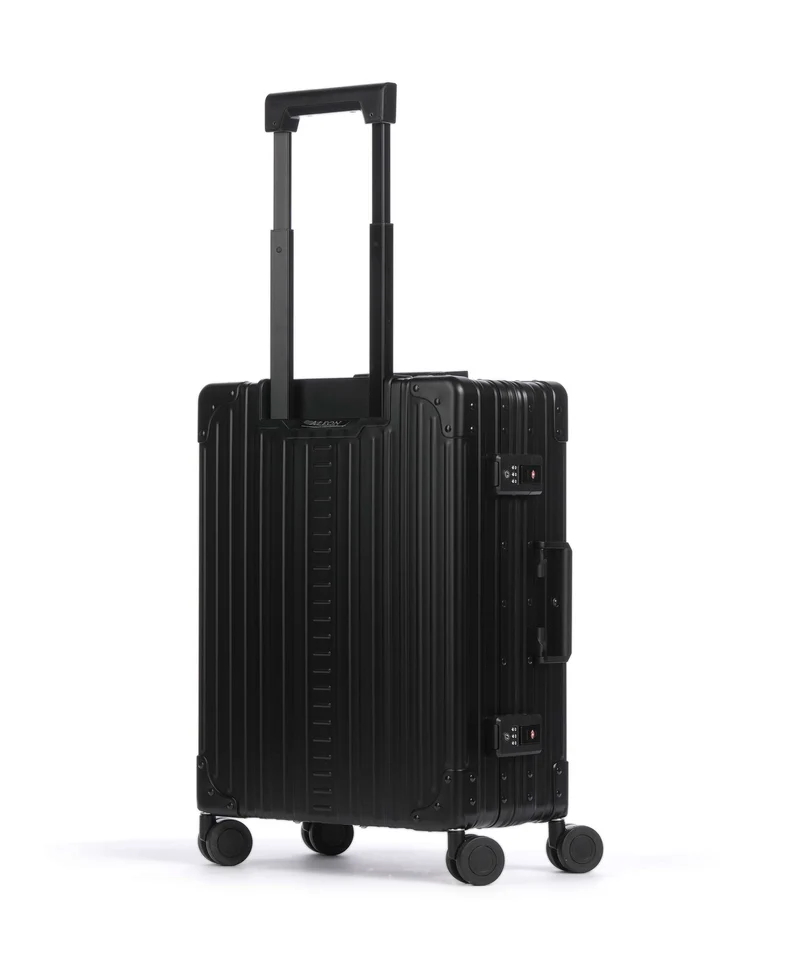Aleon Classic 21 International front flap Maleta con 4 ruedas onyx