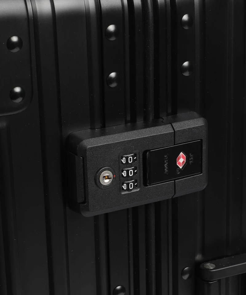 Aleon Classic 21 International front flap Maleta con 4 ruedas onyx