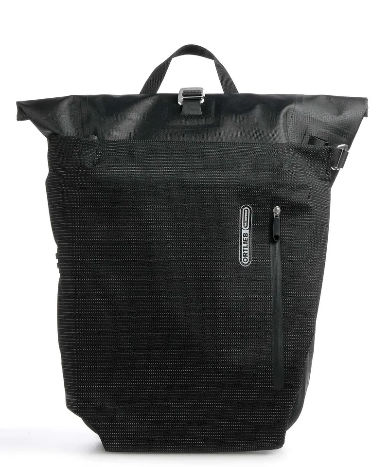 Ortlieb Vario High Vis 26 Mochila roll-top black reflective