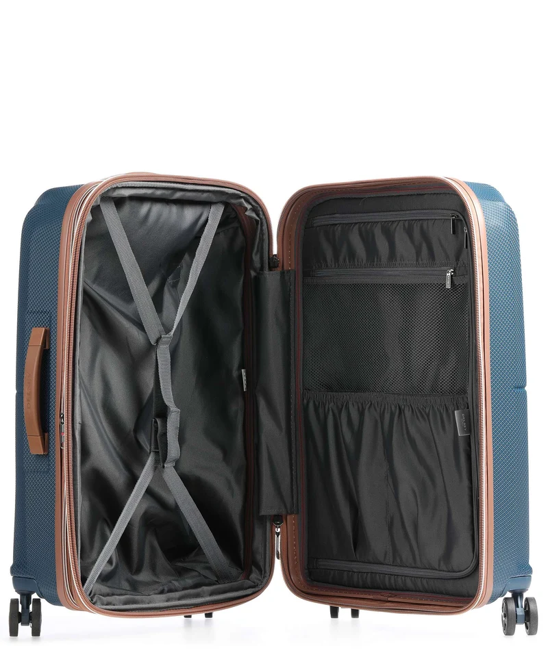 Delsey Paris Carrousel Maleta con 4 ruedas marineblau