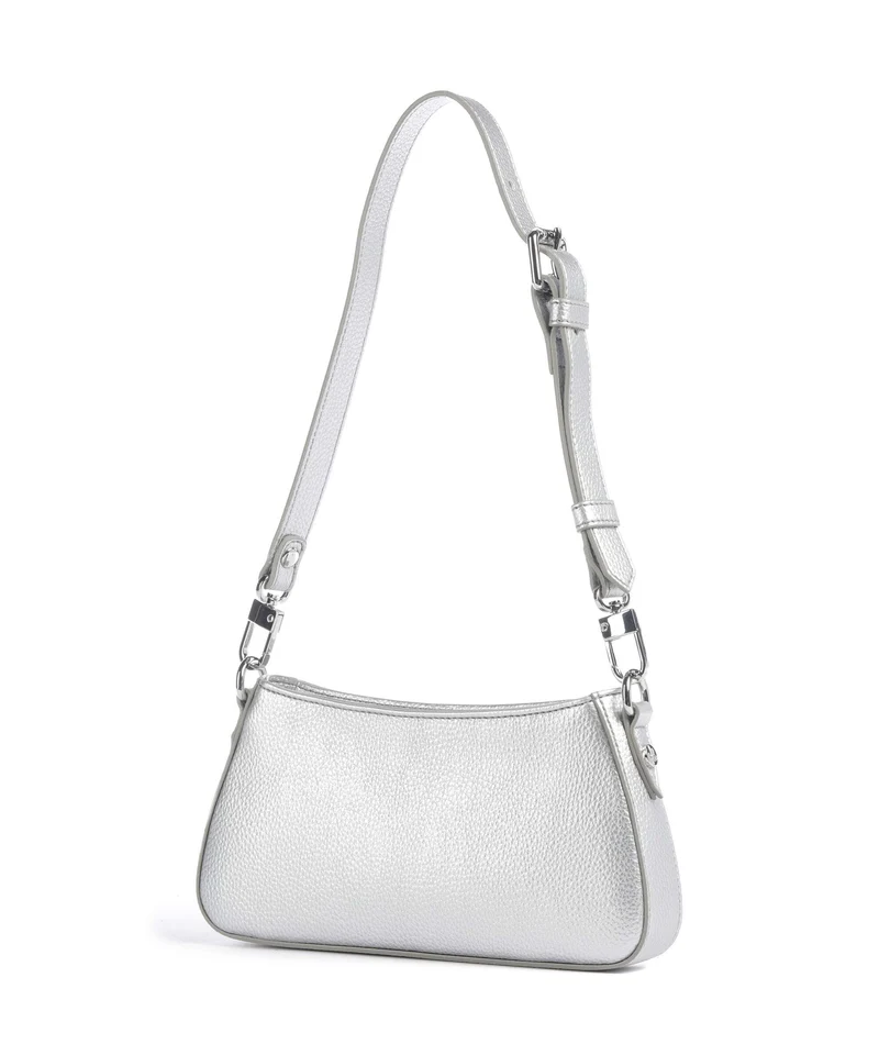 Vivienne Westwood Tasha Grain Bolso de hombro silver