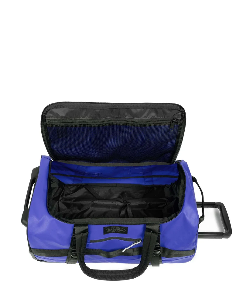 Eastpak Duffel Pack S Bolso de viaje con ruedas tarp blue