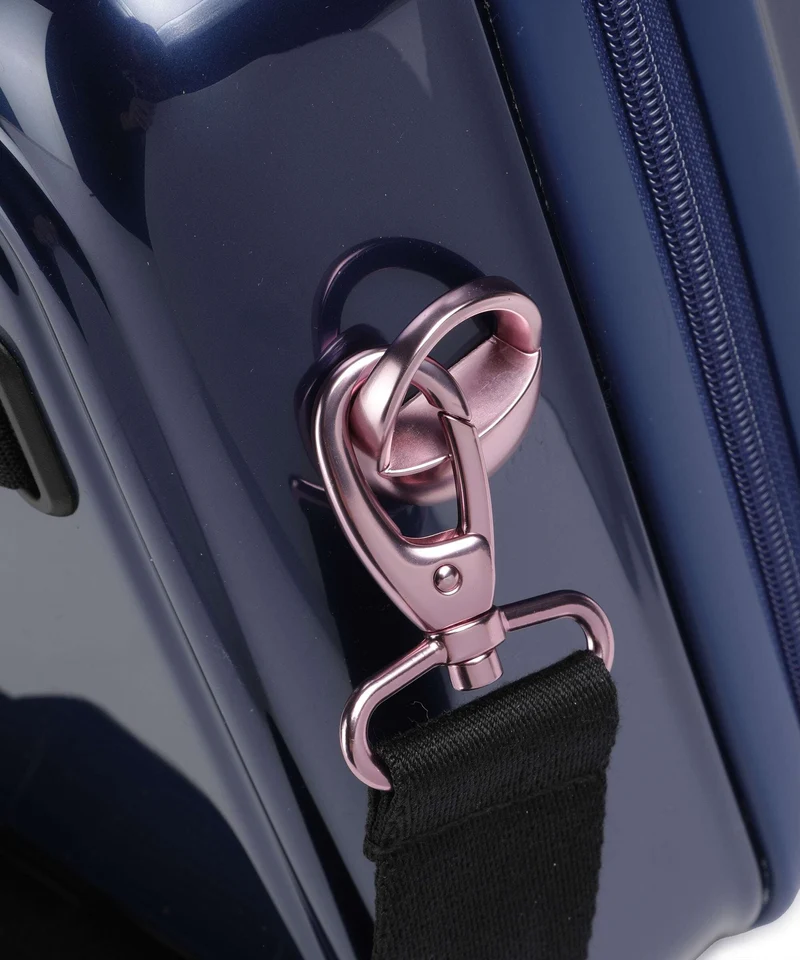 Mandarina Duck Logoduck+ Metal Maletin de maquillaje blue indigo