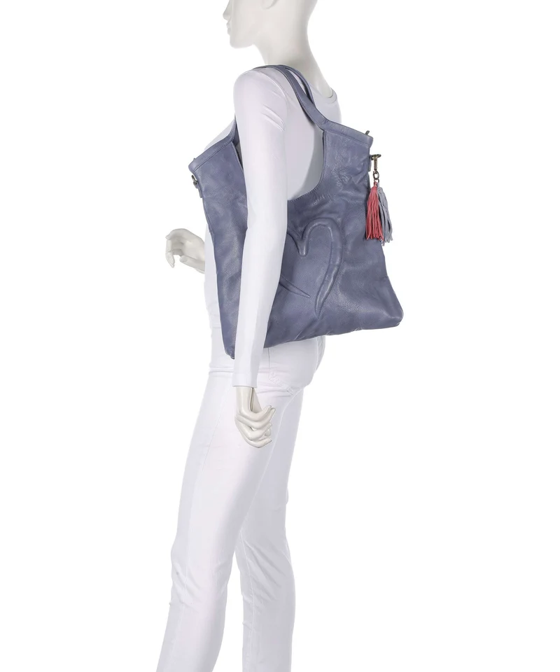 Taschendieb Wien Herzweg 6 Bolsa shopping lila lavender