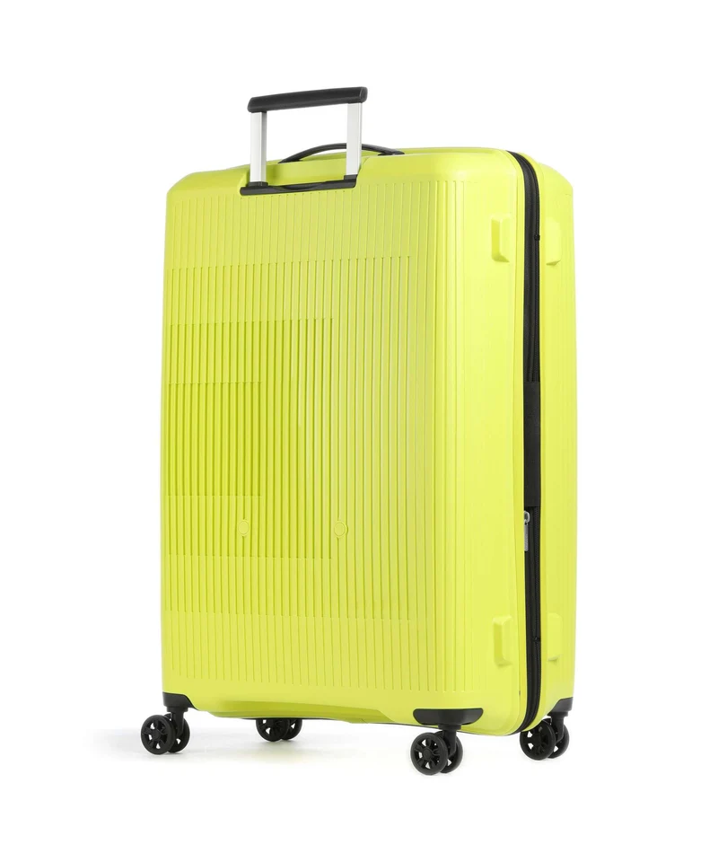 American Tourister Aerostep Maleta con 4 ruedas light lime