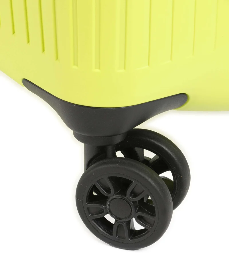 American Tourister Aerostep Maleta con 4 ruedas light lime