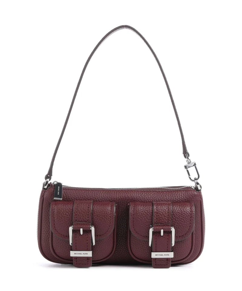 Michael Kors Zoe Small Bolso de hombro oxblood