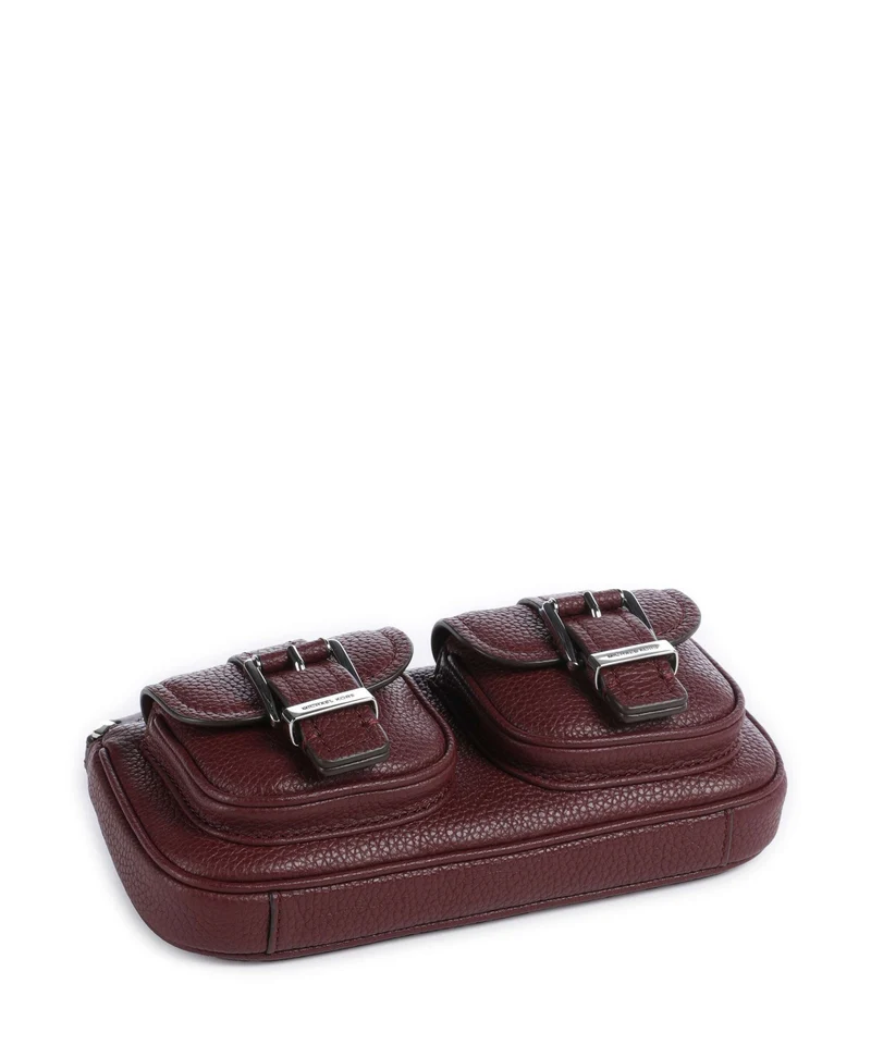 Michael Kors Zoe Small Bolso de hombro oxblood