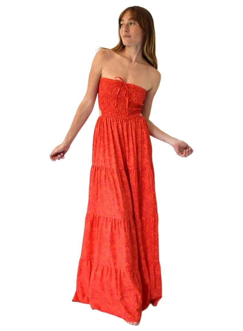Vestido Casiopea Naranja