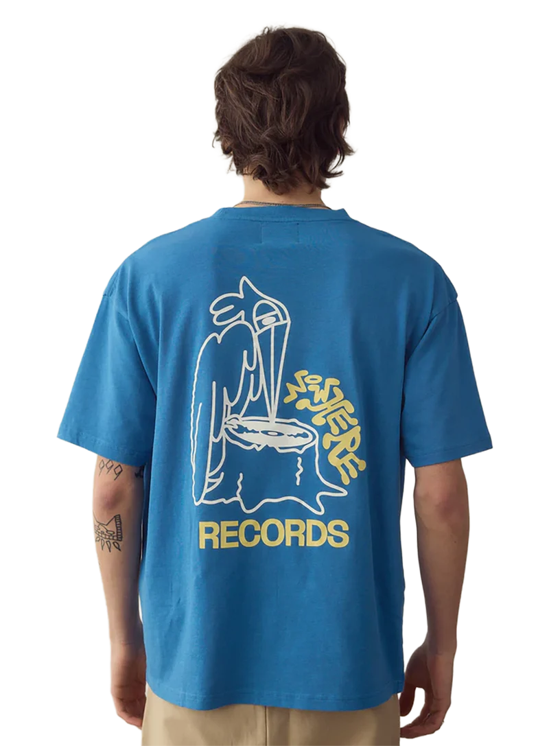 Camiseta nowhere Records Blue