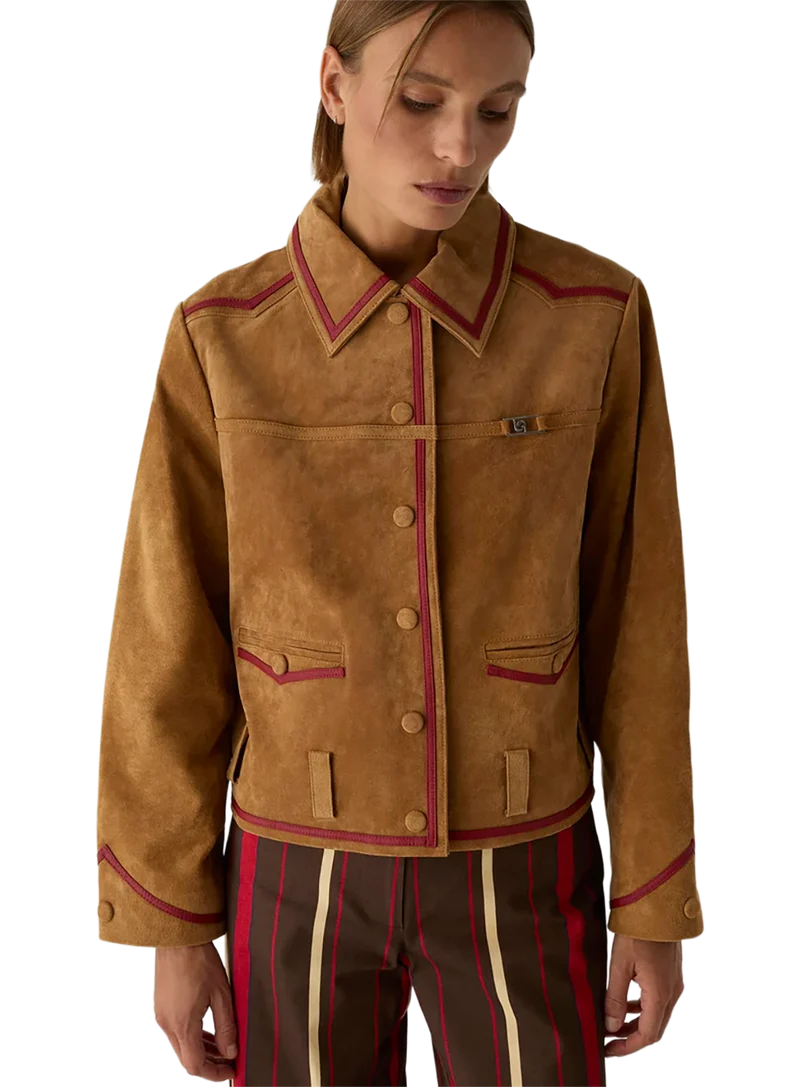 Chaqueta Aveline Real Suede