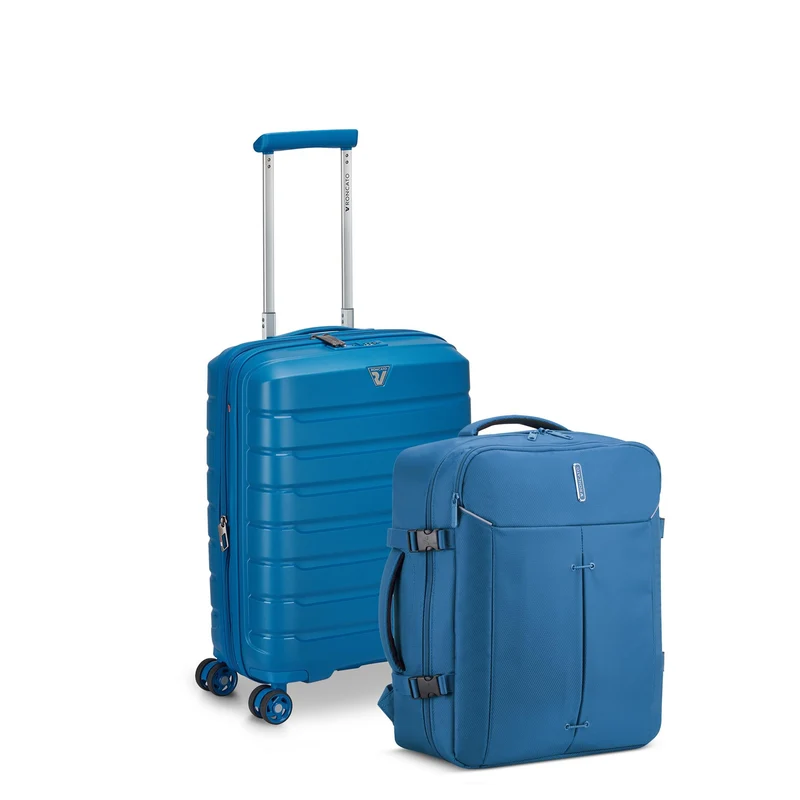 RONCATO PACK B-FLYING MALETA CABINA 55CM + MOCHILA CABINA IRONIK 2.0 EASYJET
