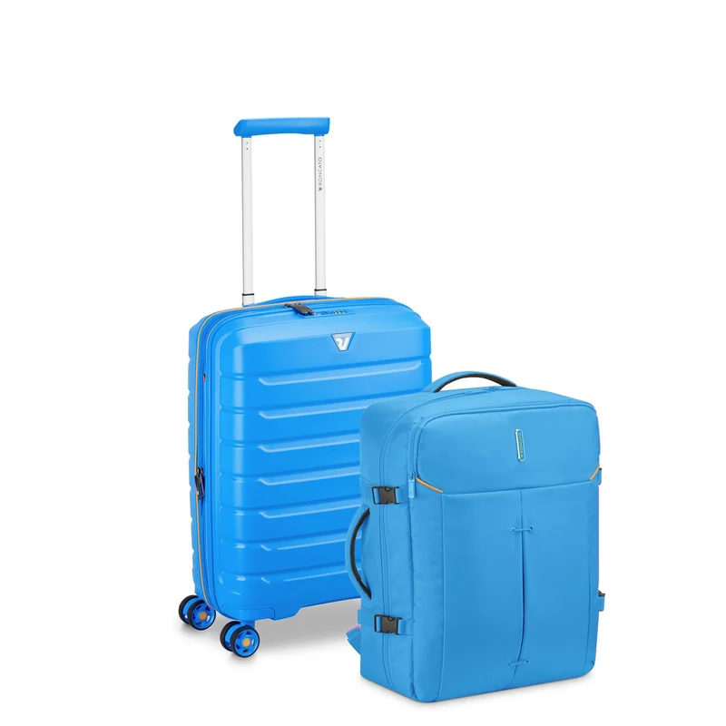 RONCATO PACK B-FLYING MALETA CABINA 55CM + MOCHILA CABINA IRONIK 2.0 EASYJET